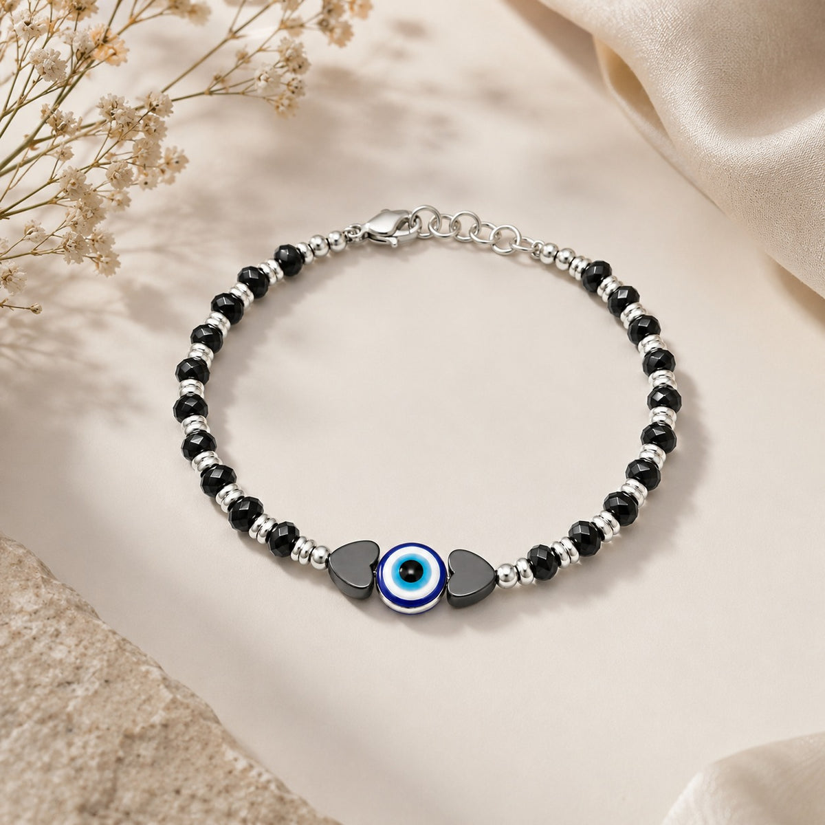 Blue Evil Eye Beaded Nazarias Bracelets