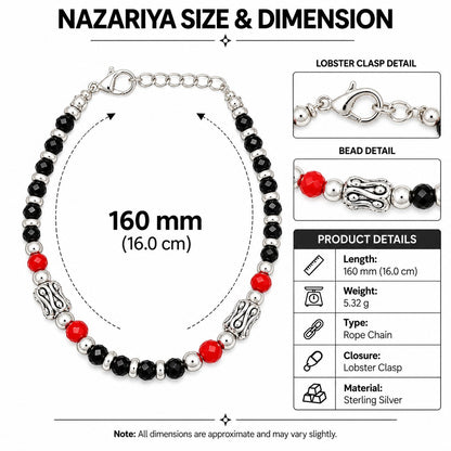 Black Red Bead Nazariya