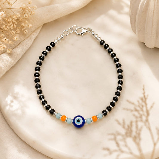 Orange Beaded Evil Eye Nazarias Bracelets