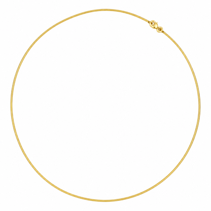 Gold Snake Chain Necklace for Women Girls, Twisted Chain with Lobster Clasp