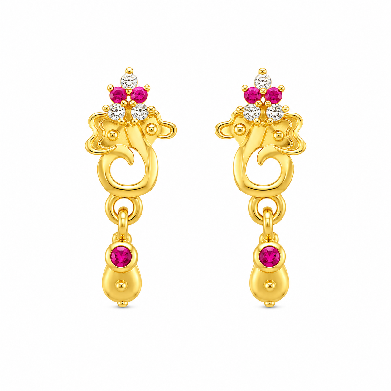 Gold Plated drop earring