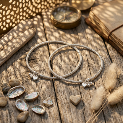 Silver Plated Anklet