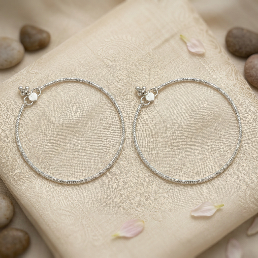 Silver Plated Anklet