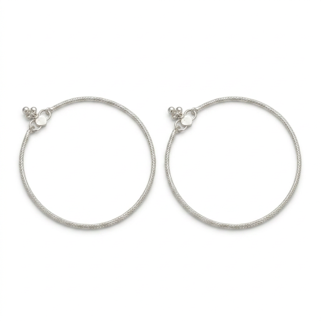 Silver Plated Anklet