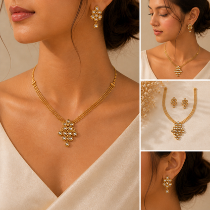 Necklace With Matching Earrings