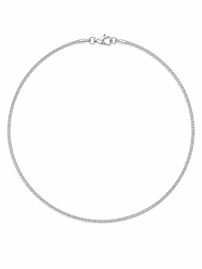 Silver Plated Minimal Chain