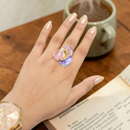 Gold Plated Cocktail Ring