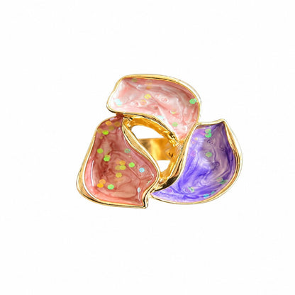 Gold Plated Cocktail Ring