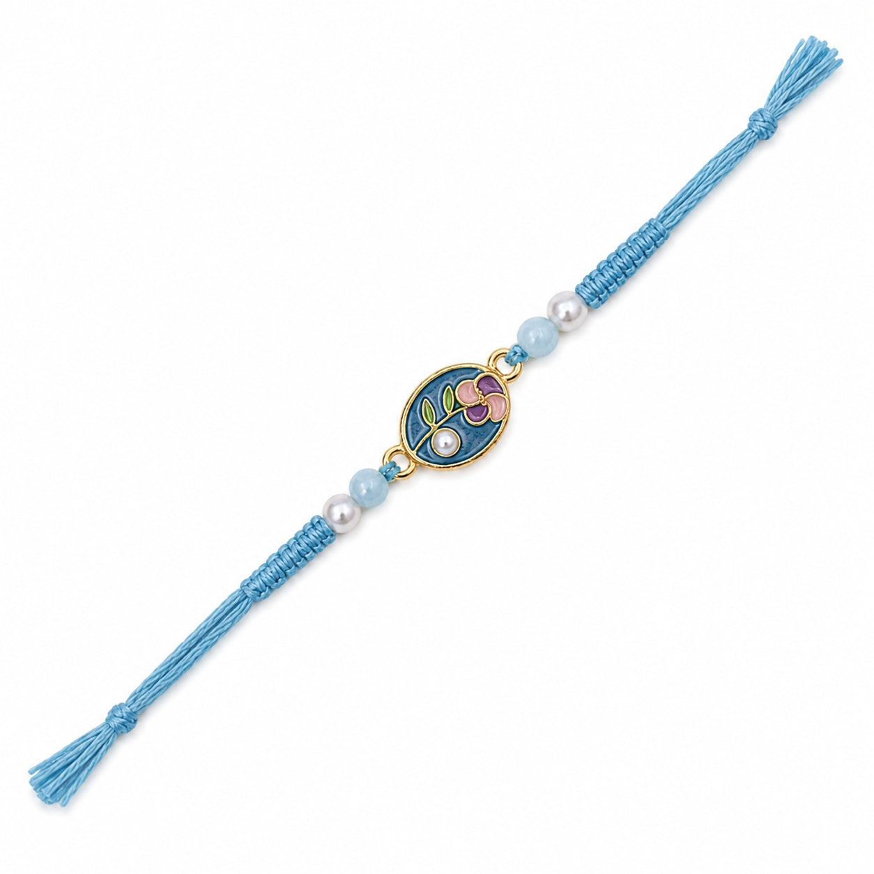 Floral Designer Rakhi for Brother