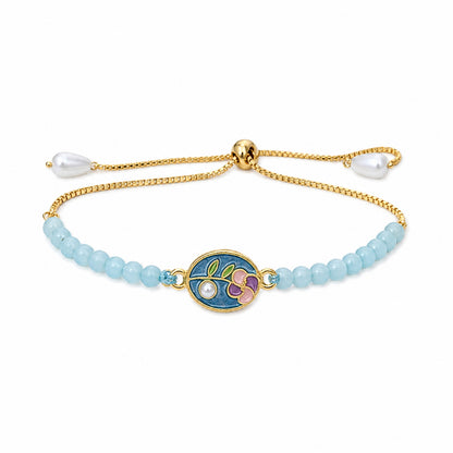 Floral Lumba Rakhi Bracelet for Bhabhi