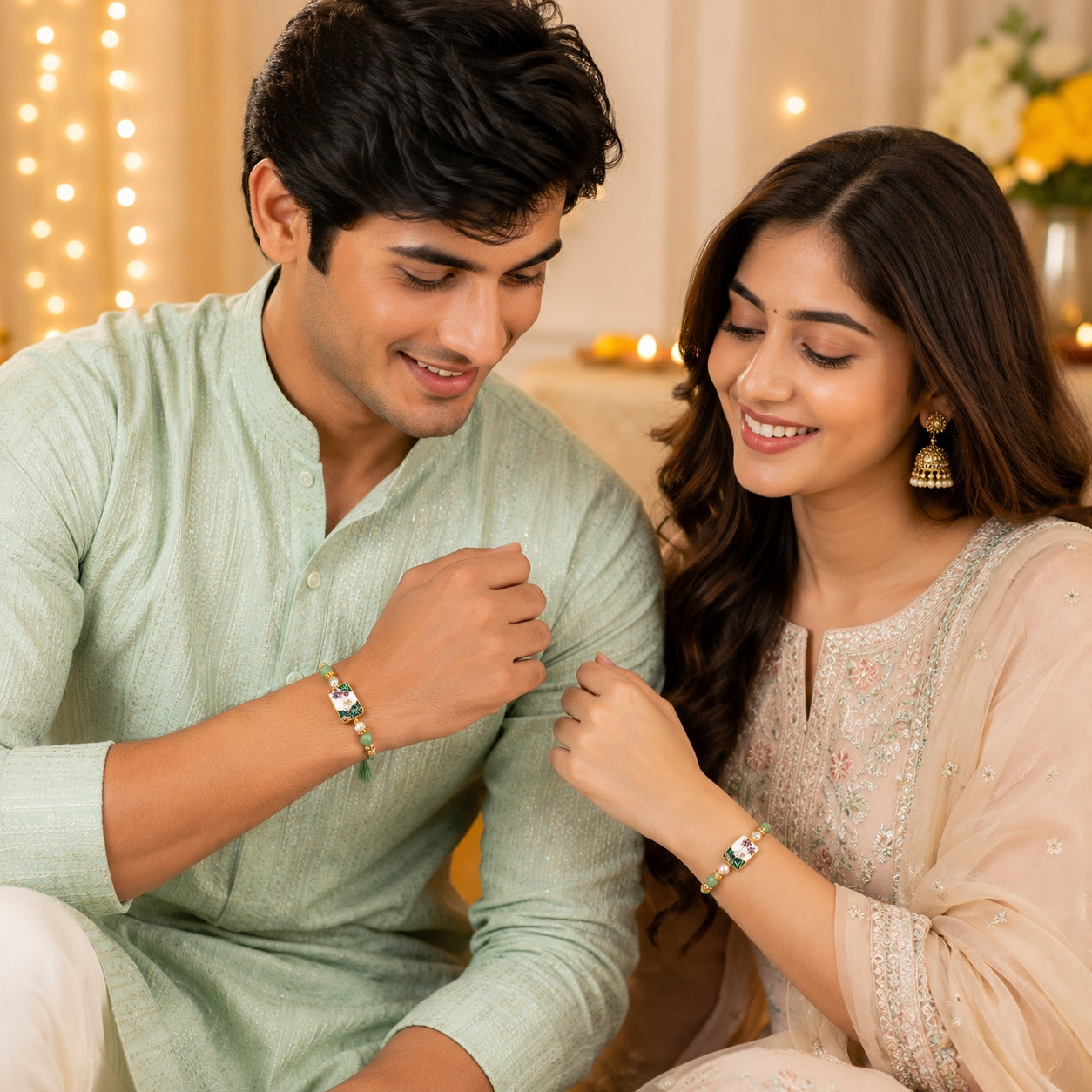Bhaiya Bhabhi Rakhi Set