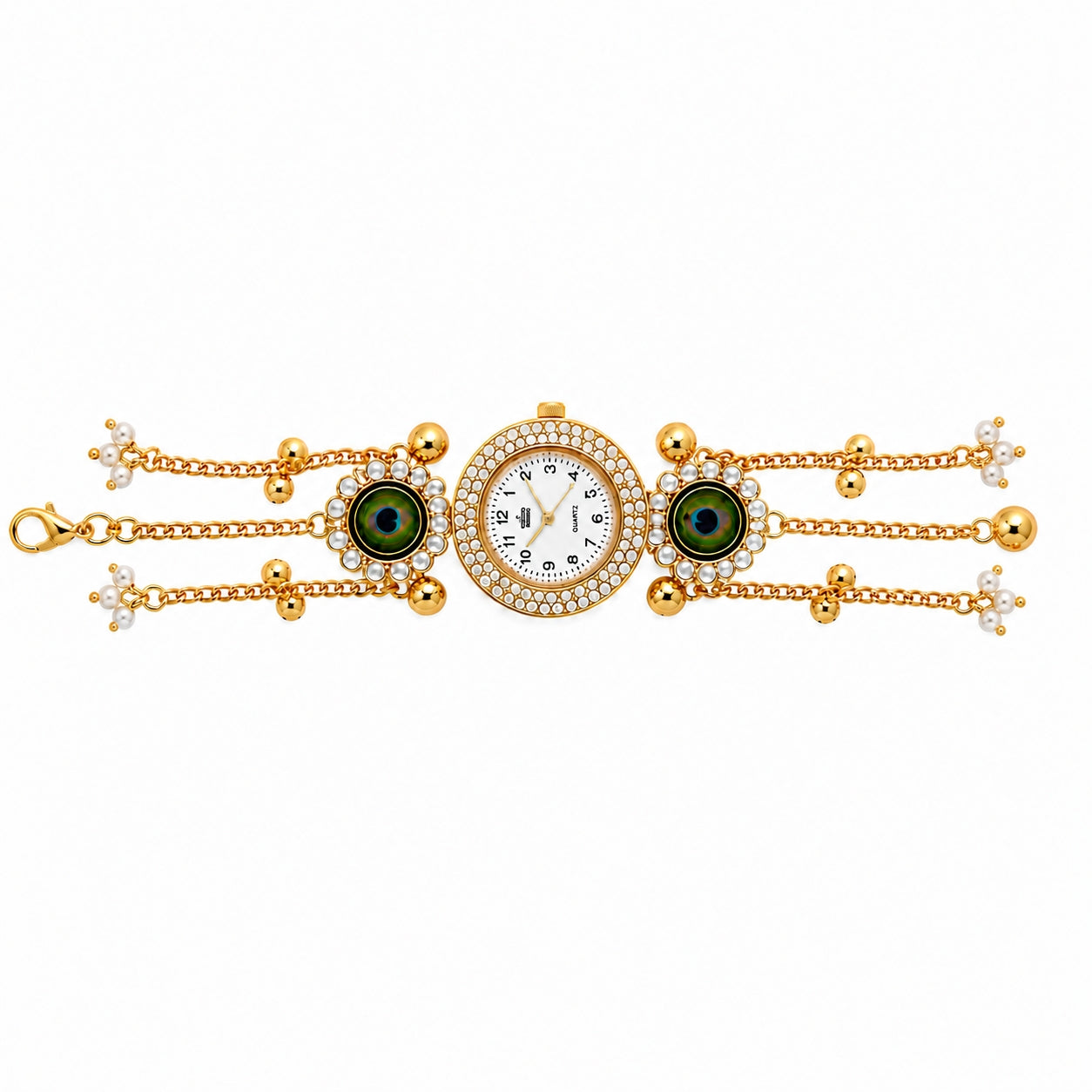 Peacock Designer Rakhi Bhabhi Watch