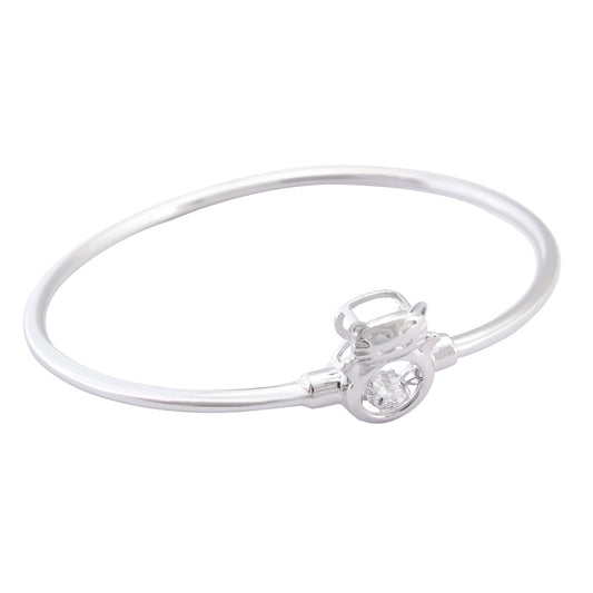 Cat bangle bracelet