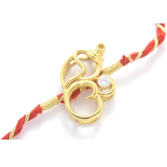 Om Shankh Rakhi cum Pendant