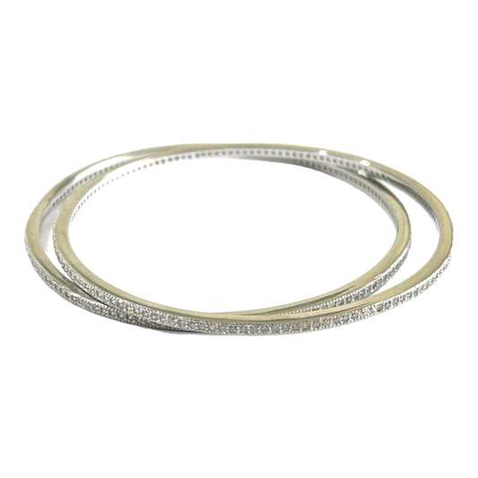 Sparkel Silver Bangle